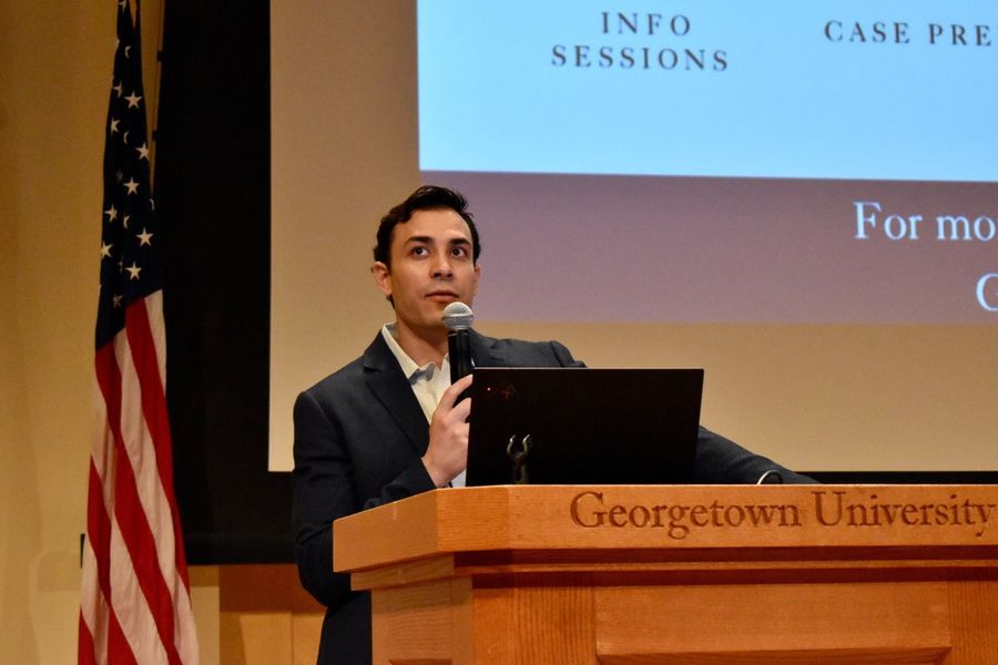 Presenting at Georgetown University